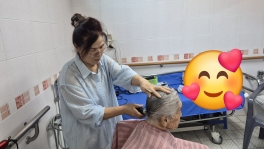 추석맞이 이미용자원봉사